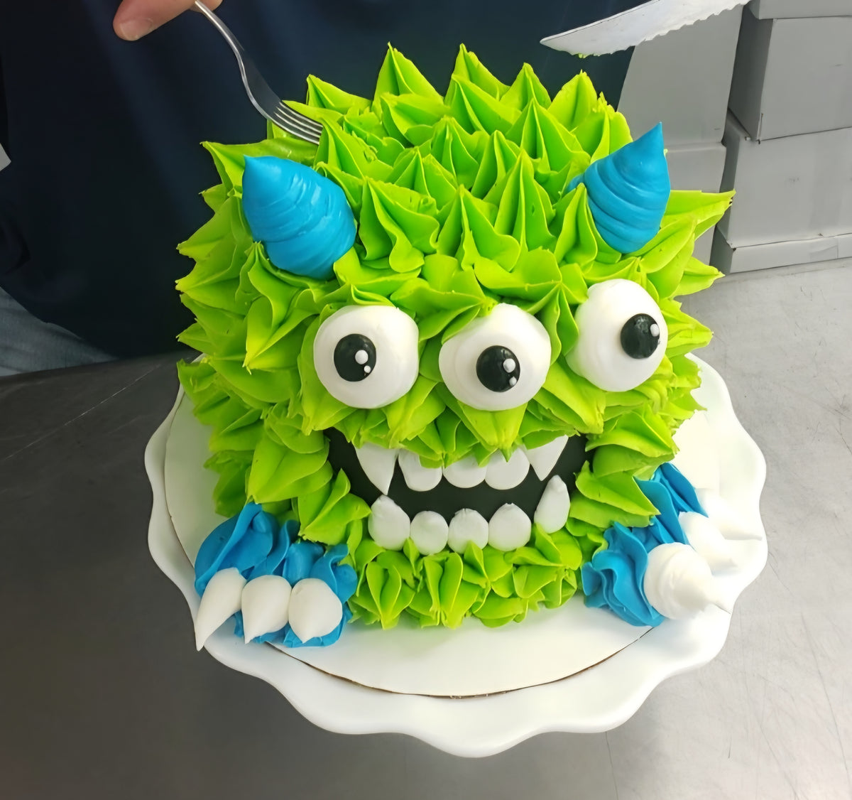 Oct 31st Monster Cake Class Save description info