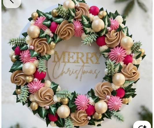 Nov 29th      Cupcake wreath class   Save description info